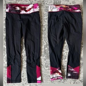 Lululemon cropped leggings size 6